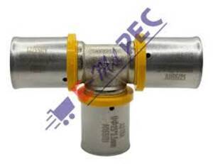 TEE P/ GAS 25 - 25 - 25MM